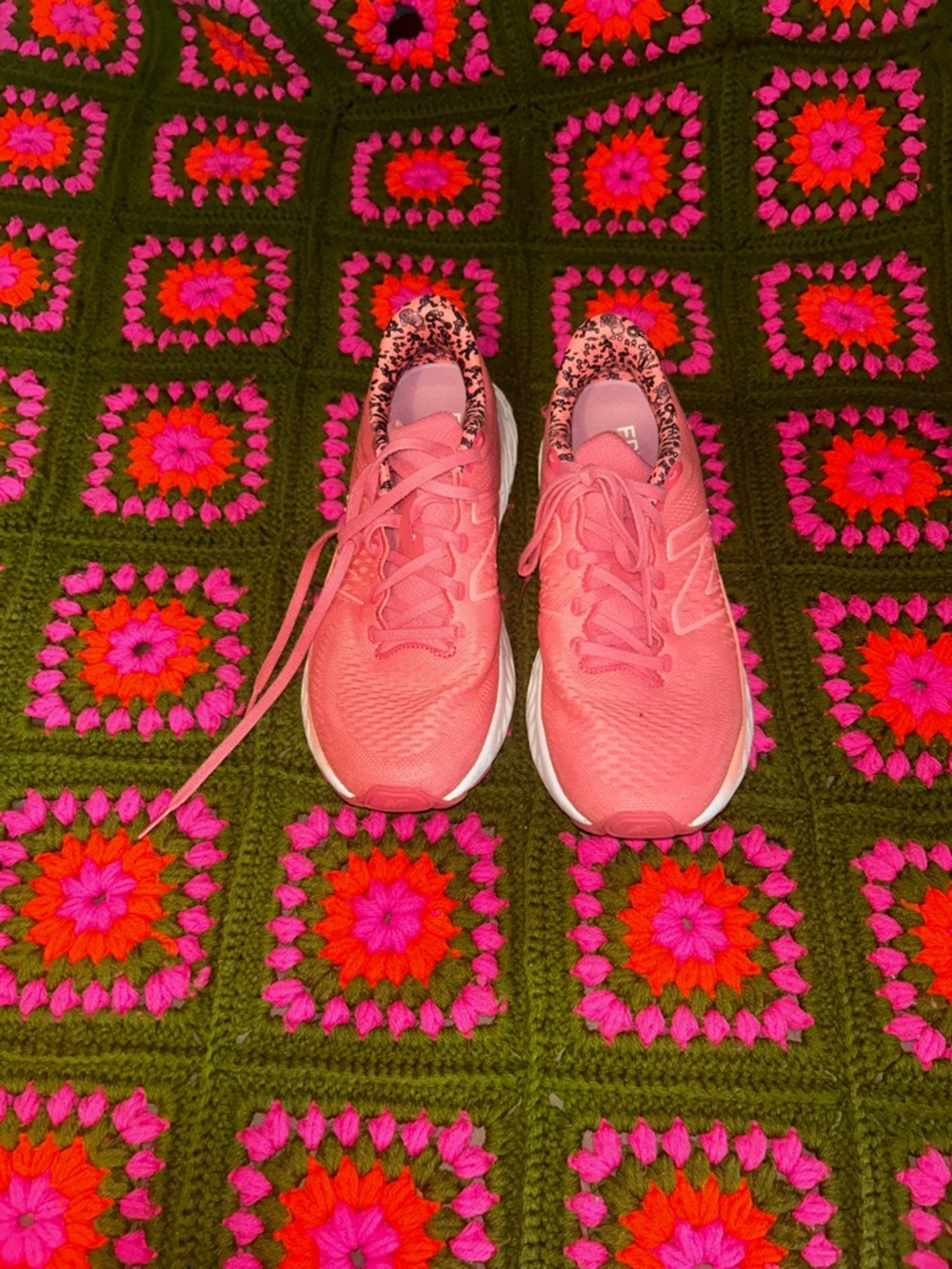 New Balance Women's Pink Athletic Running Shoes